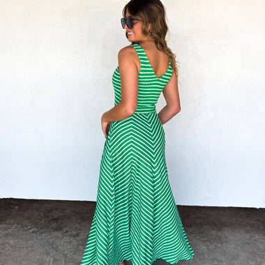 LUCIANA STRIPE DRESS - The Elevated Hippie