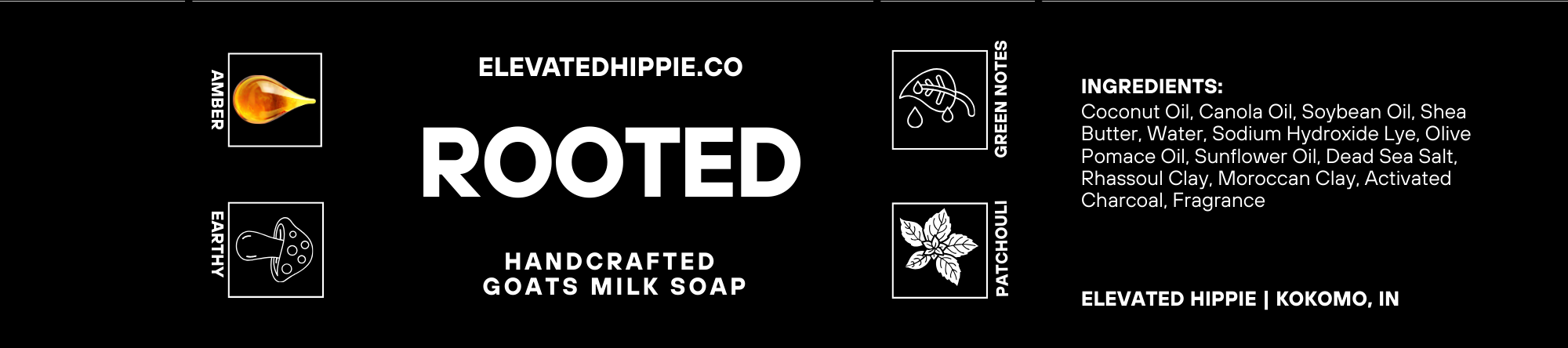 Elevated Hippie Goats Milk Bar Soap- GMS boho clothing, festival outfit, hippie style apparel | Elevated Hippie