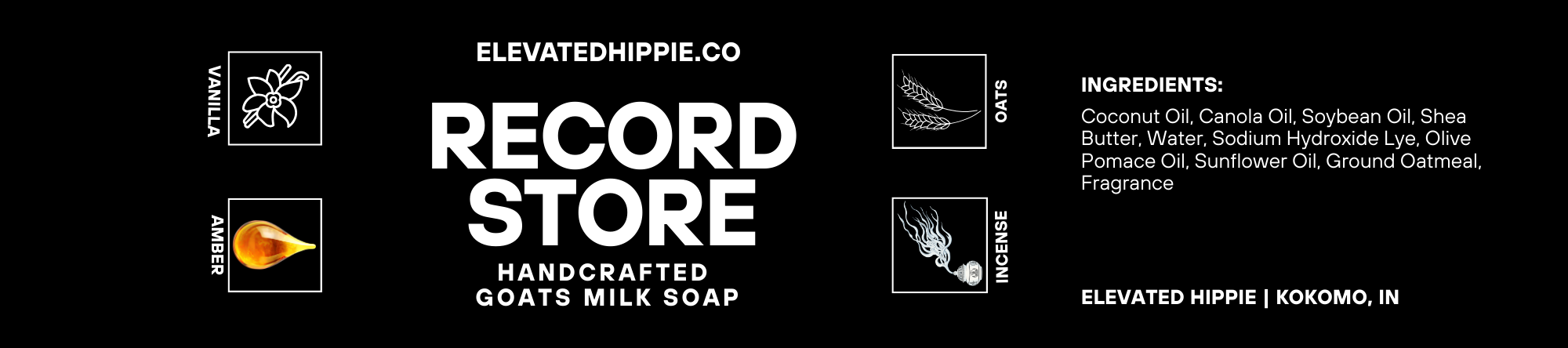 Elevated Hippie Goats Milk Bar Soap- GMS boho clothing, festival outfit, hippie style apparel | Elevated Hippie