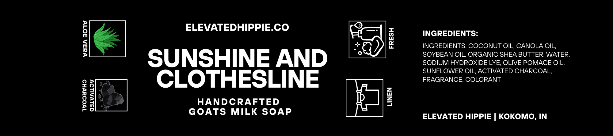 Elevated Hippie Goats Milk Bar Soap- GMS boho clothing, festival outfit, hippie style apparel | Elevated Hippie