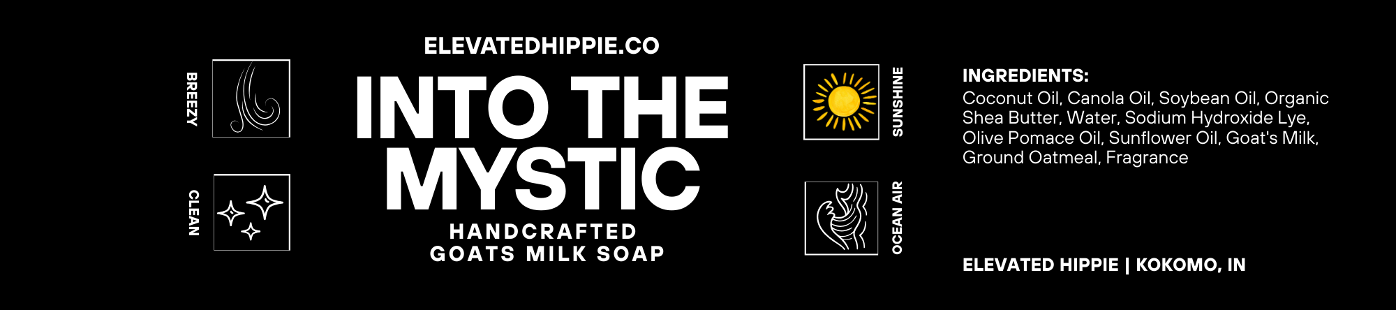 Elevated Hippie Goats Milk Bar Soap- GMS boho clothing, festival outfit, hippie style apparel | Elevated Hippie