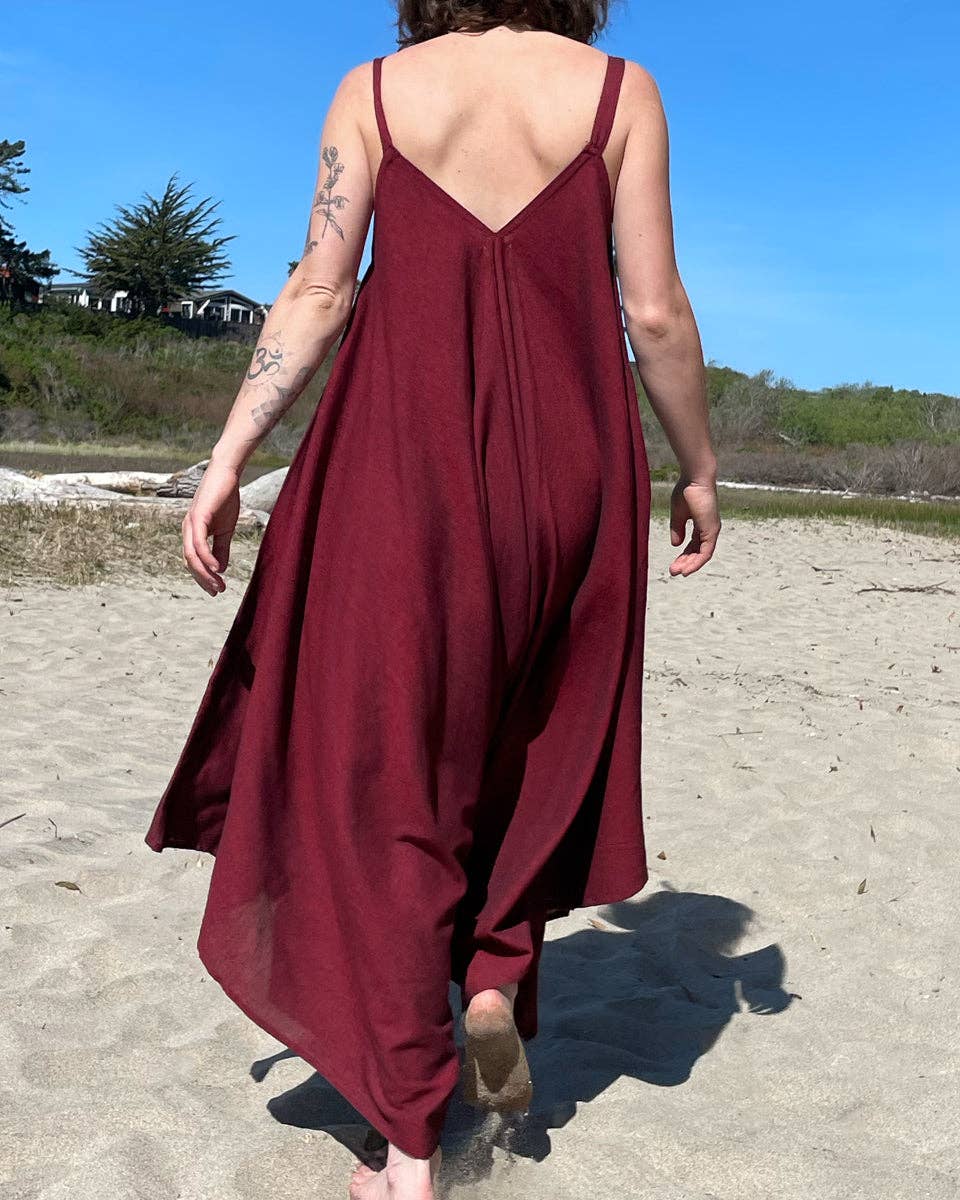 Granny Square Jumpsuit boho clothing, festival outfit, hippie style apparel | Elevated Hippie