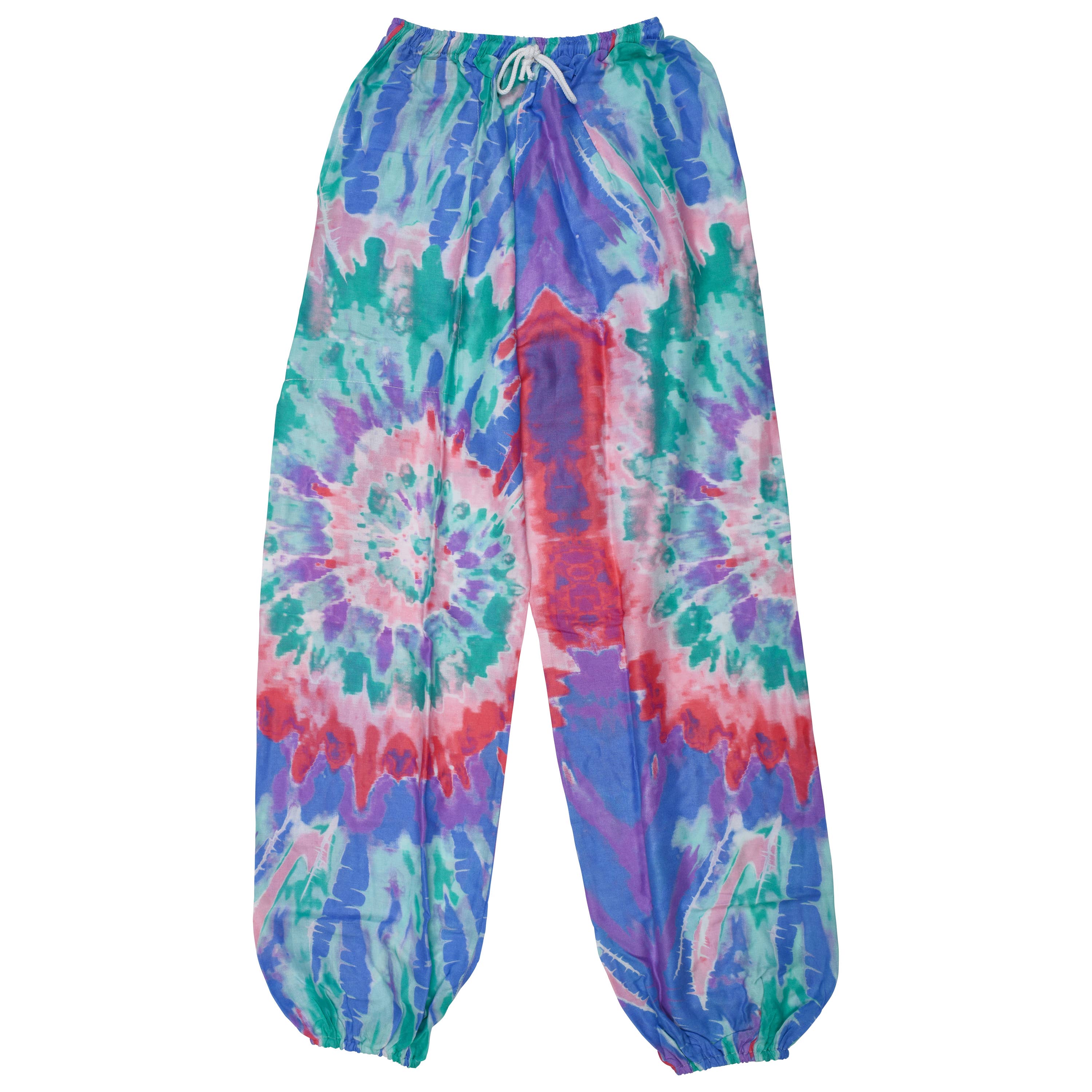 Tie Dye Drawstring Pants boho clothing, festival outfit, hippie style apparel | Elevated Hippie