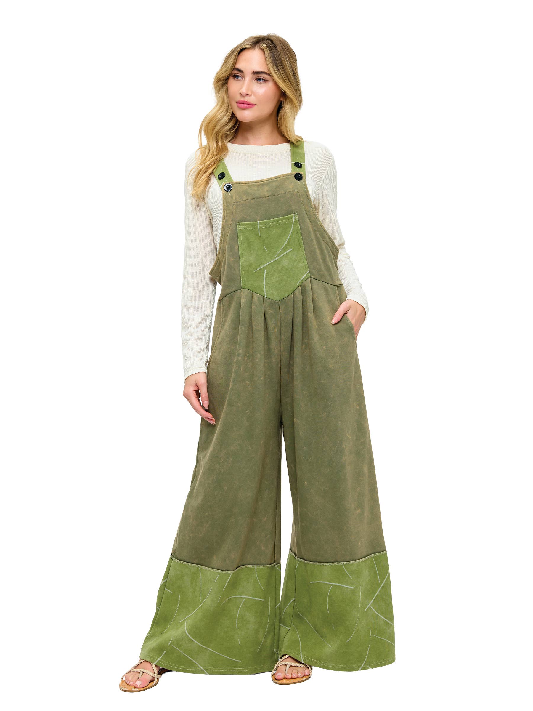 Yak & Yeti - Overall Hippie Stonewashed Patchwork boho clothing, festival outfit, hippie style apparel | Elevated Hippie