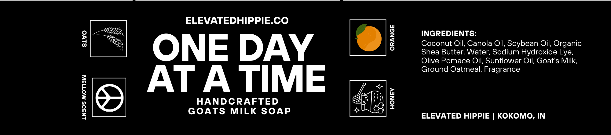 Elevated Hippie Goats Milk Bar Soap- GMS boho clothing, festival outfit, hippie style apparel | Elevated Hippie