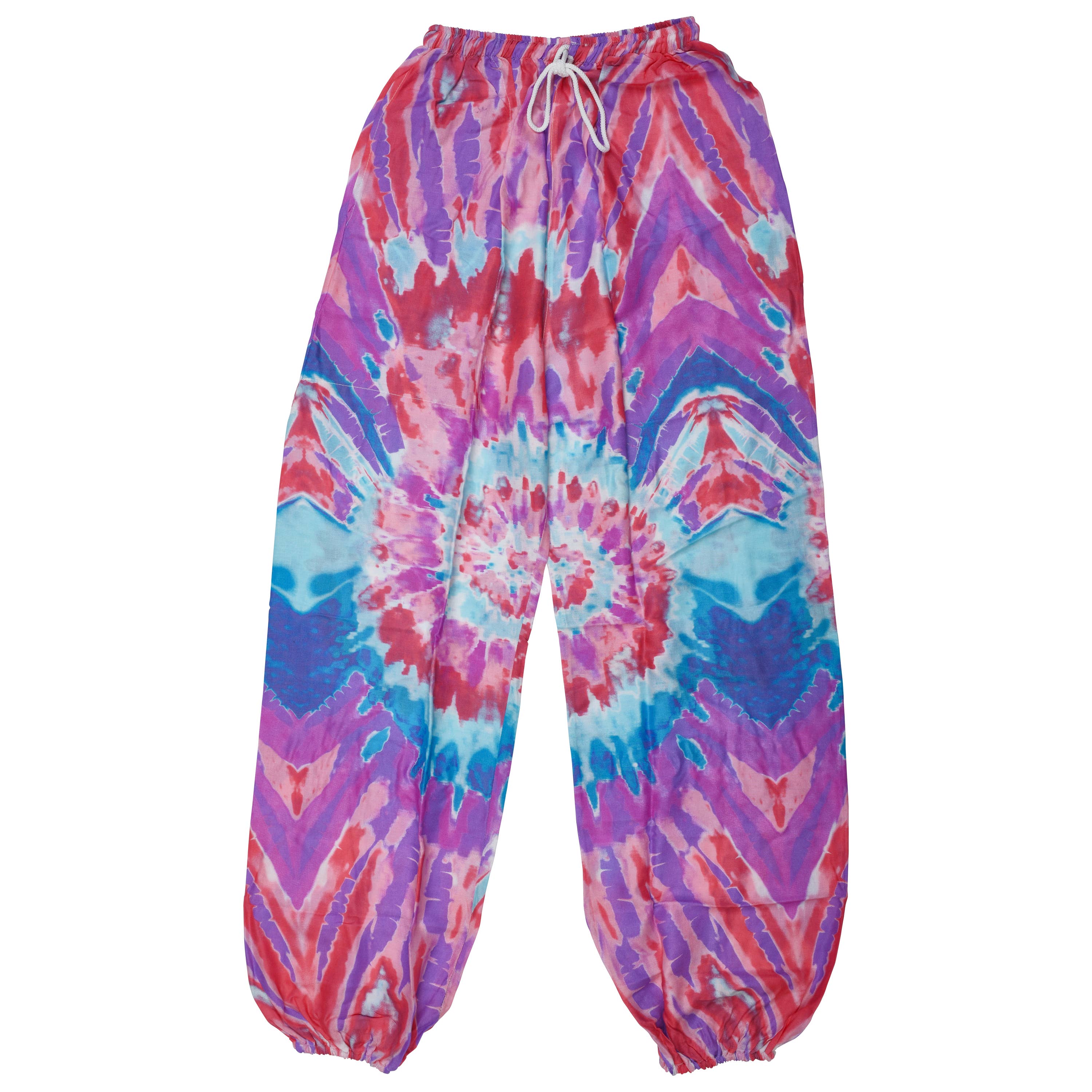 Tie Dye Drawstring Pants boho clothing, festival outfit, hippie style apparel | Elevated Hippie