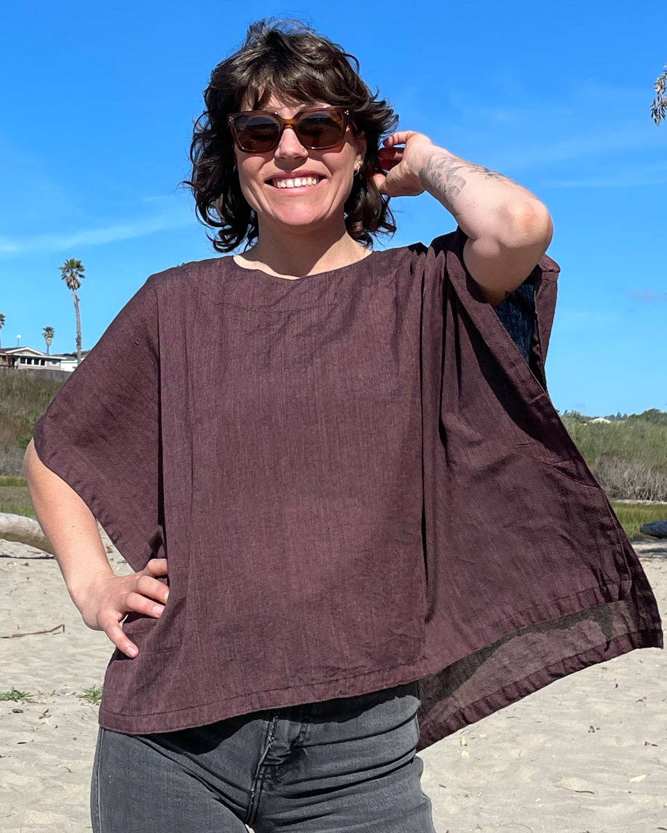 Solid Cotton Box Top boho clothing, festival outfit, hippie style apparel | Elevated Hippie