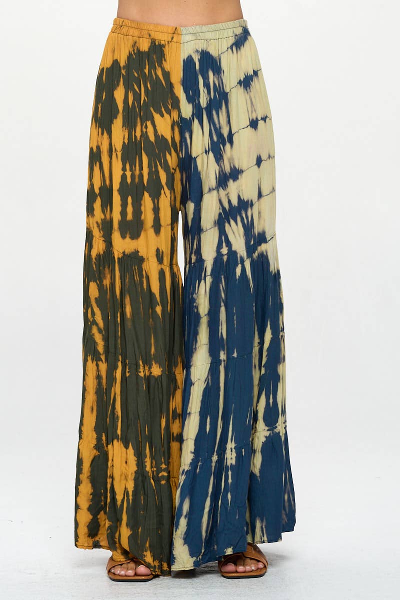 Tie-Dye Pants (TH-1810) boho clothing, festival outfit, hippie style apparel | Elevated Hippie
