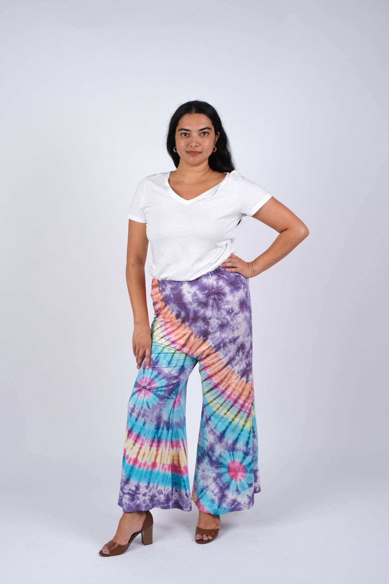 Boho Tie Dye Pants boho clothing, festival outfit, hippie style apparel | Elevated Hippie