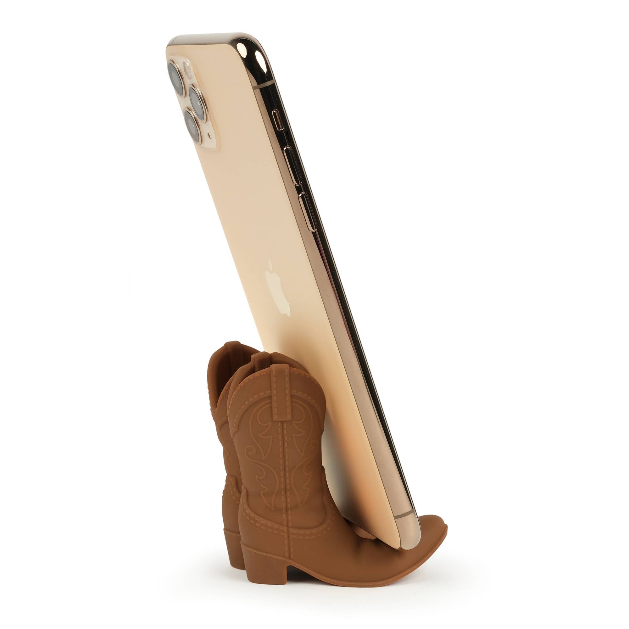 Fred & Friends Giddy Up Cowboy Boot Phone Stand boho clothing, festival outfit, hippie style apparel | Elevated Hippie