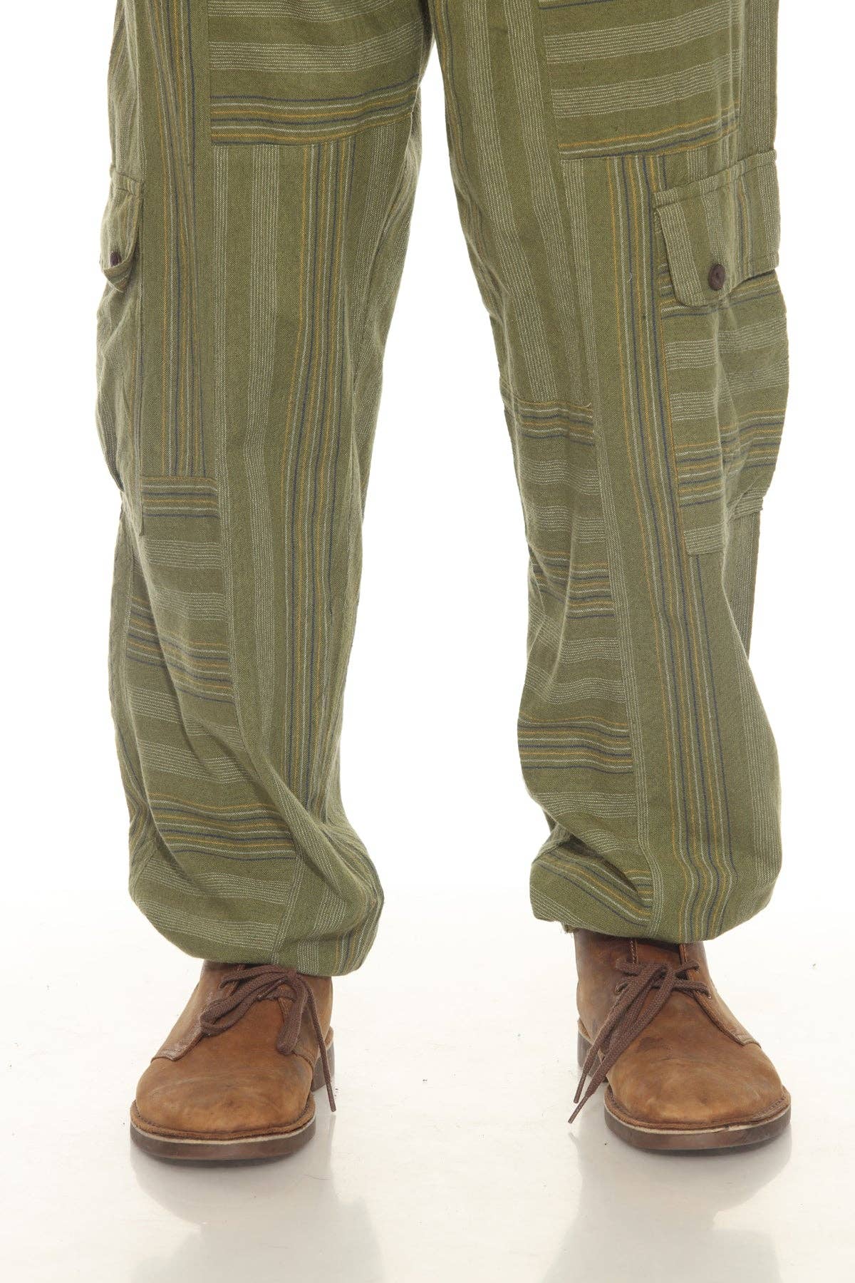 Men’s Patchwork Stripe Cotton Joggers – Boho Festival Pants boho clothing, festival outfit, hippie style apparel | Elevated Hippie