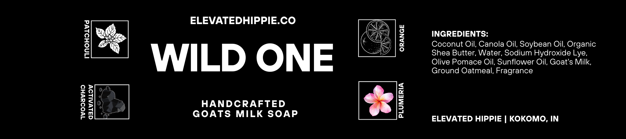 Elevated Hippie Goats Milk Bar Soap- GMS boho clothing, festival outfit, hippie style apparel | Elevated Hippie