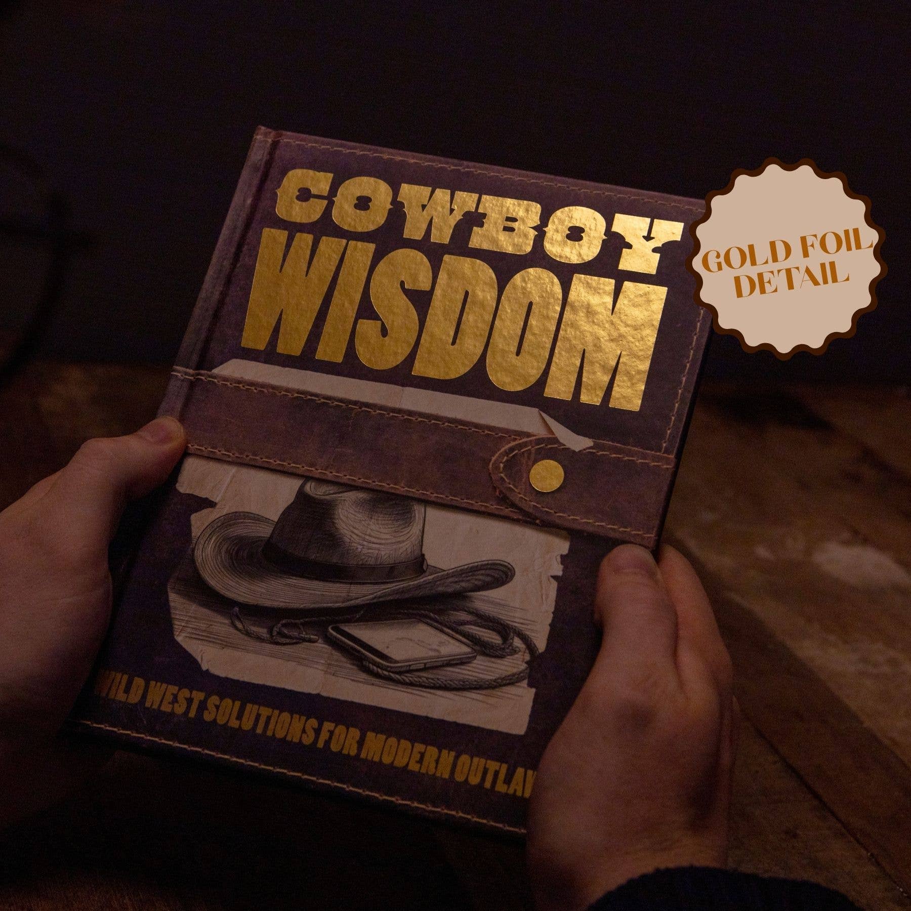 Cowboy Wisdom Gift Book: Wild West Solutions boho clothing, festival outfit, hippie style apparel | Elevated Hippie