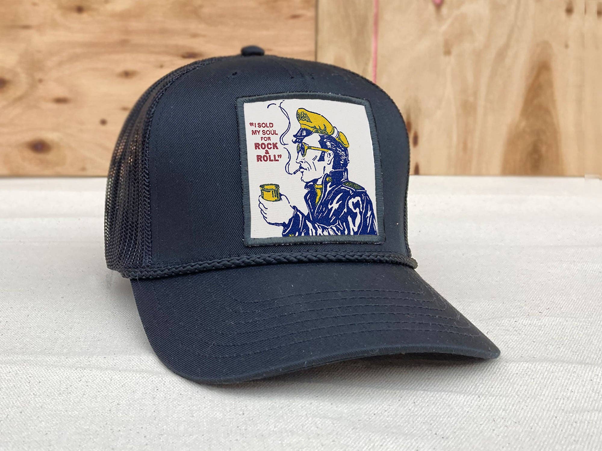 Rock n Roll - Stanley Trucker Hat boho clothing, festival outfit, hippie style apparel | Elevated Hippie