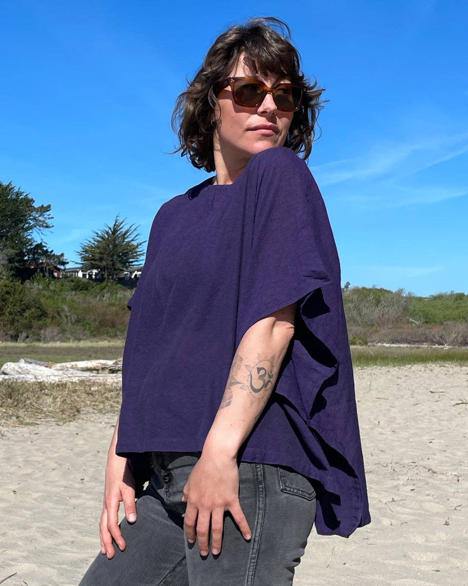 Solid Cotton Box Top boho clothing, festival outfit, hippie style apparel | Elevated Hippie