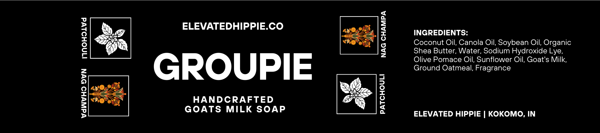 Elevated Hippie Goats Milk Bar Soap- GMS boho clothing, festival outfit, hippie style apparel | Elevated Hippie