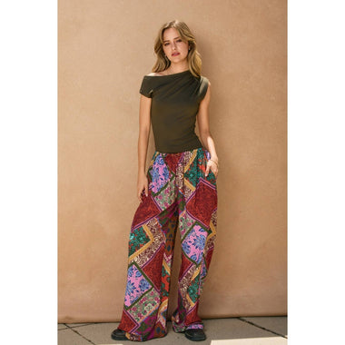 All I Need Pull On Drawstring Pants - The Elevated Hippie