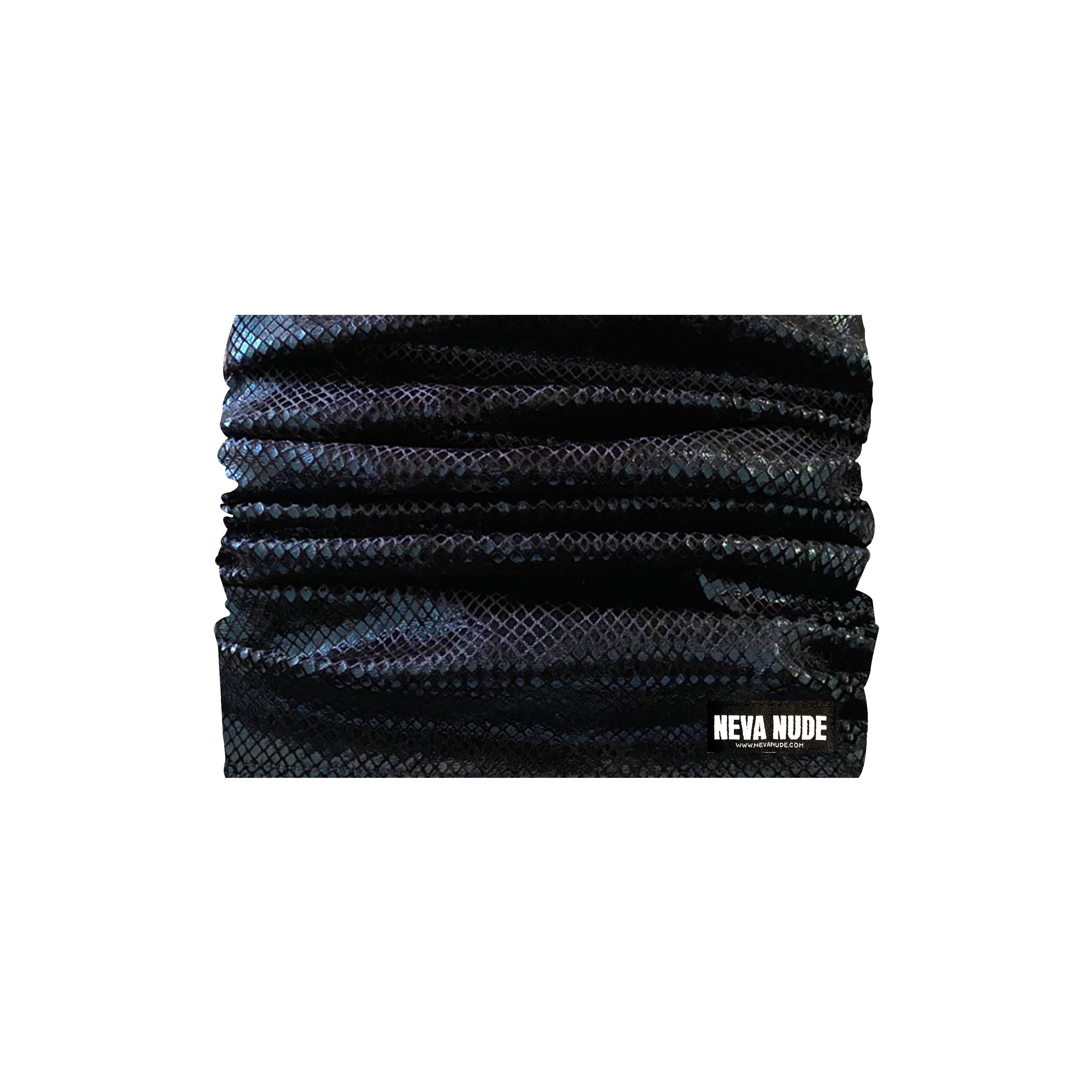 King Cobra Black Sexy Necksie Face Covering boho clothing, festival outfit, hippie style apparel | Elevated Hippie