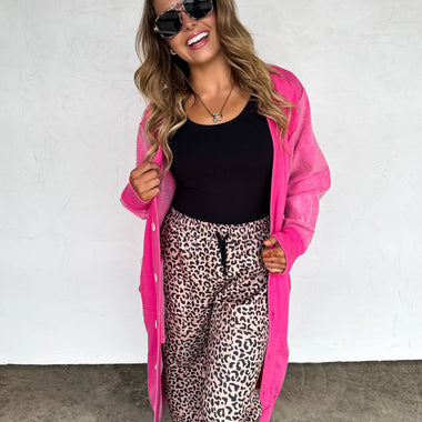 Coco Cheetah Jogger Pants - The Elevated Hippie