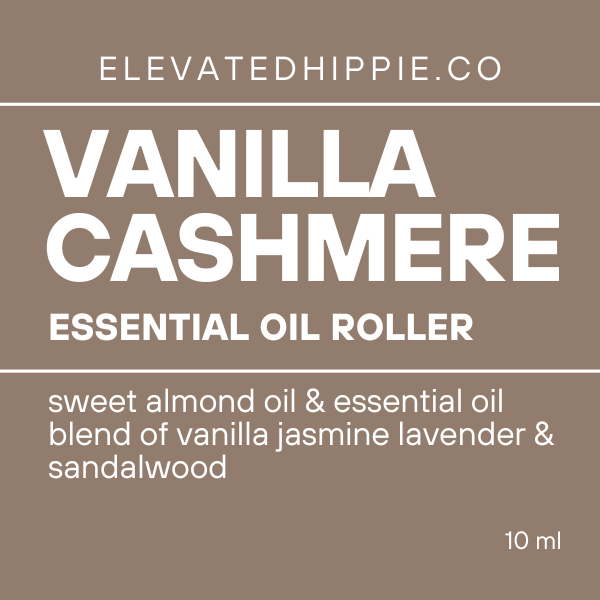 Vanilla Cashmere Essential Oil Roller – Vanilla, Jasmine, Lavender & Sandalwood (10ml) boho clothing, festival outfit, hippie style apparel | Elevated Hippie