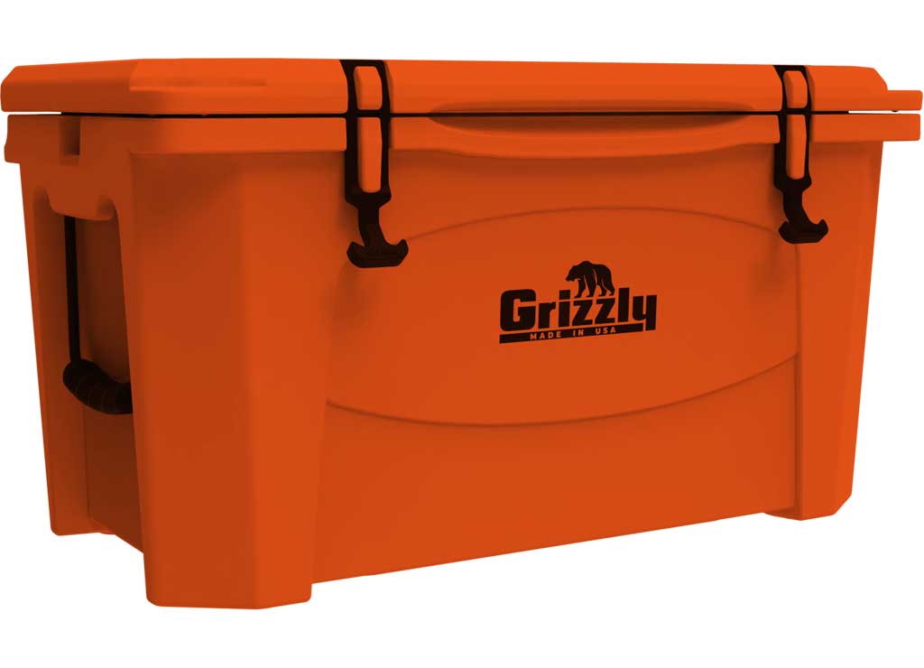 Grizzly Coolers Grizzly 60 QT Cooler Orange - image 5