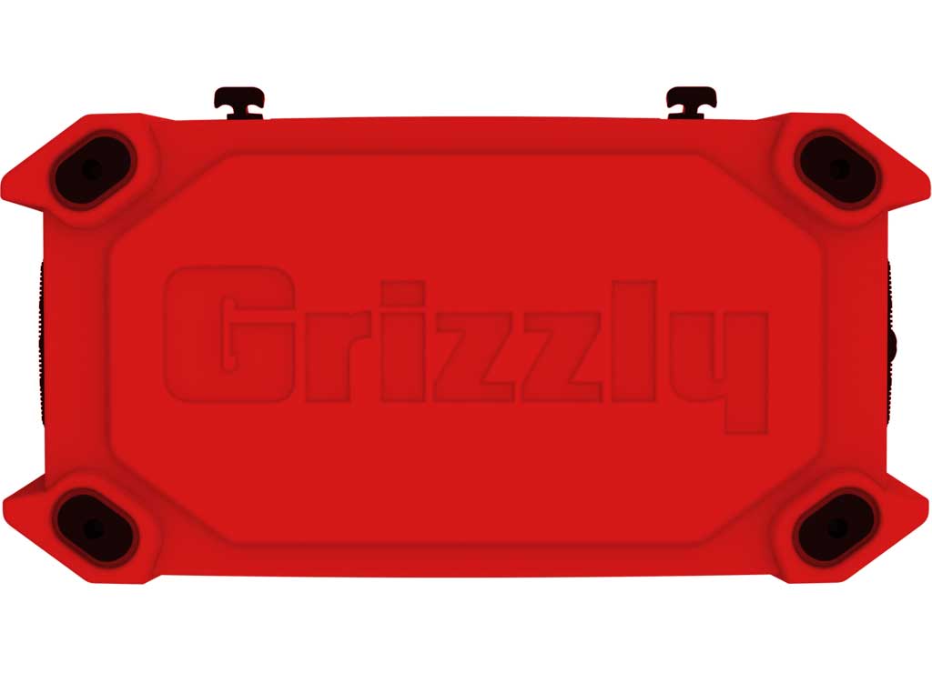 Grizzly Coolers Grizzly 60 QT Cooler Red - image 3
