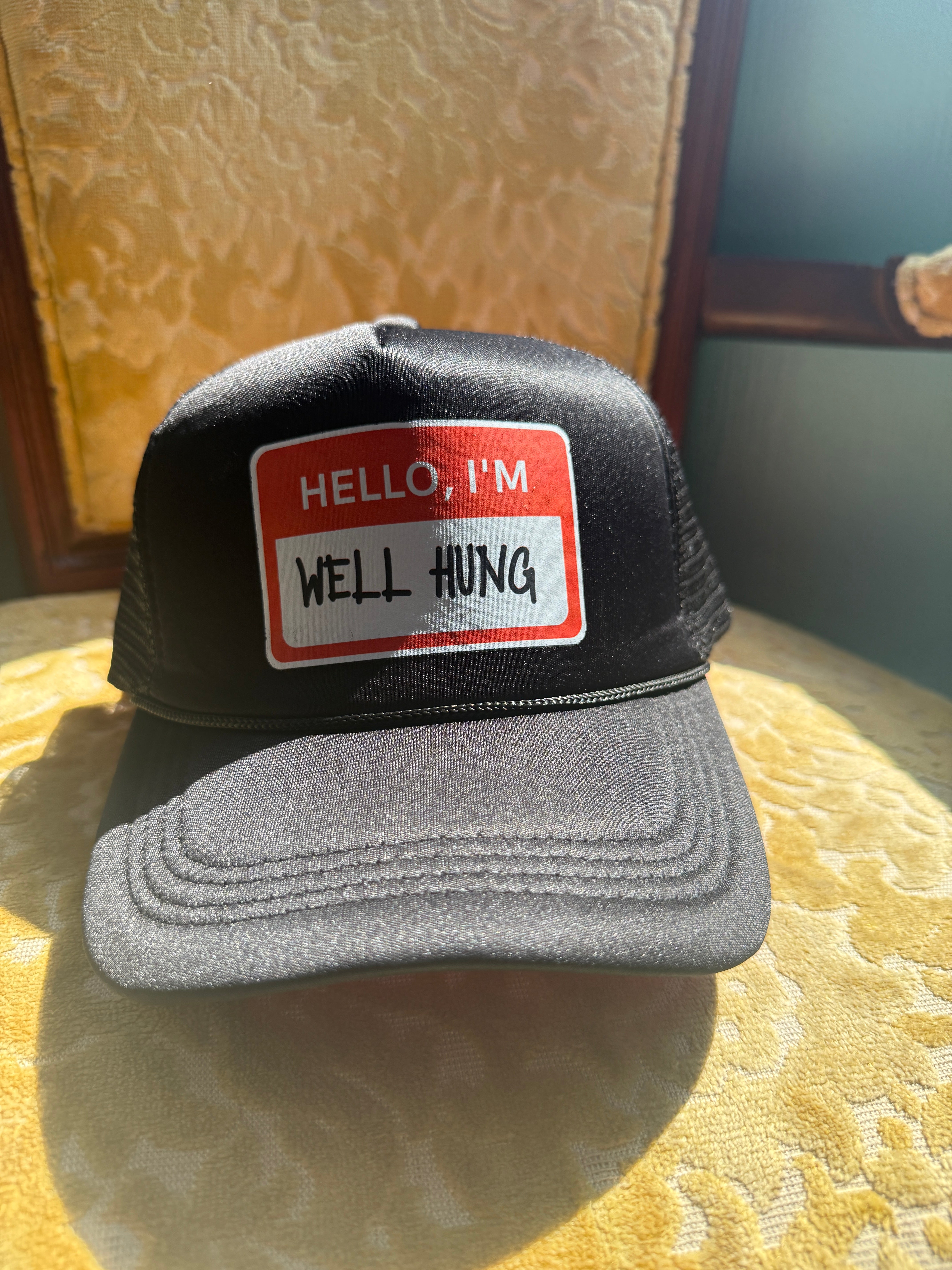 Inappropriate Trucker Hats boho clothing, festival outfit, hippie style apparel | Elevated Hippie