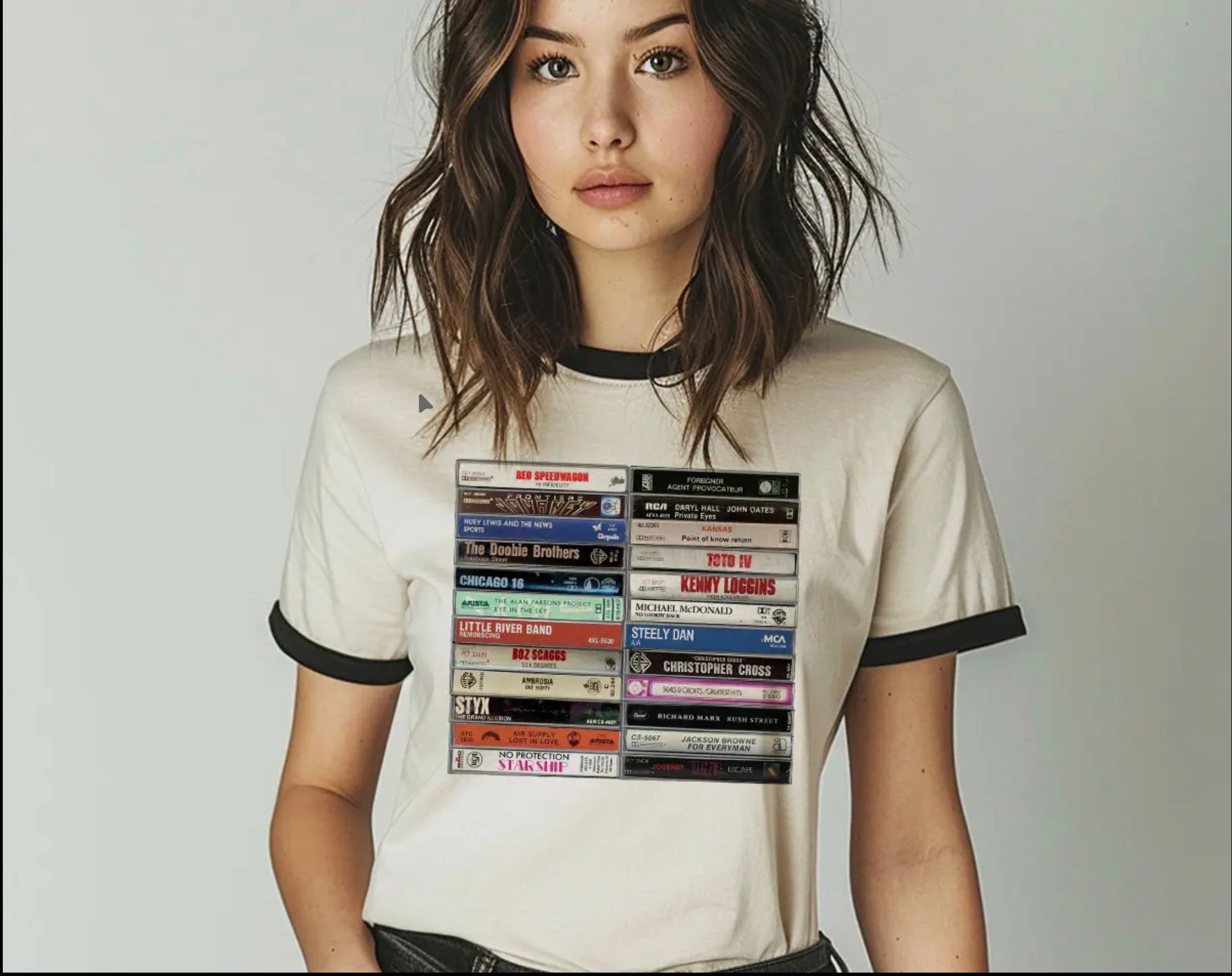 Rock Yacht Ringer Tee boho clothing, festival outfit, hippie style apparel | Elevated Hippie