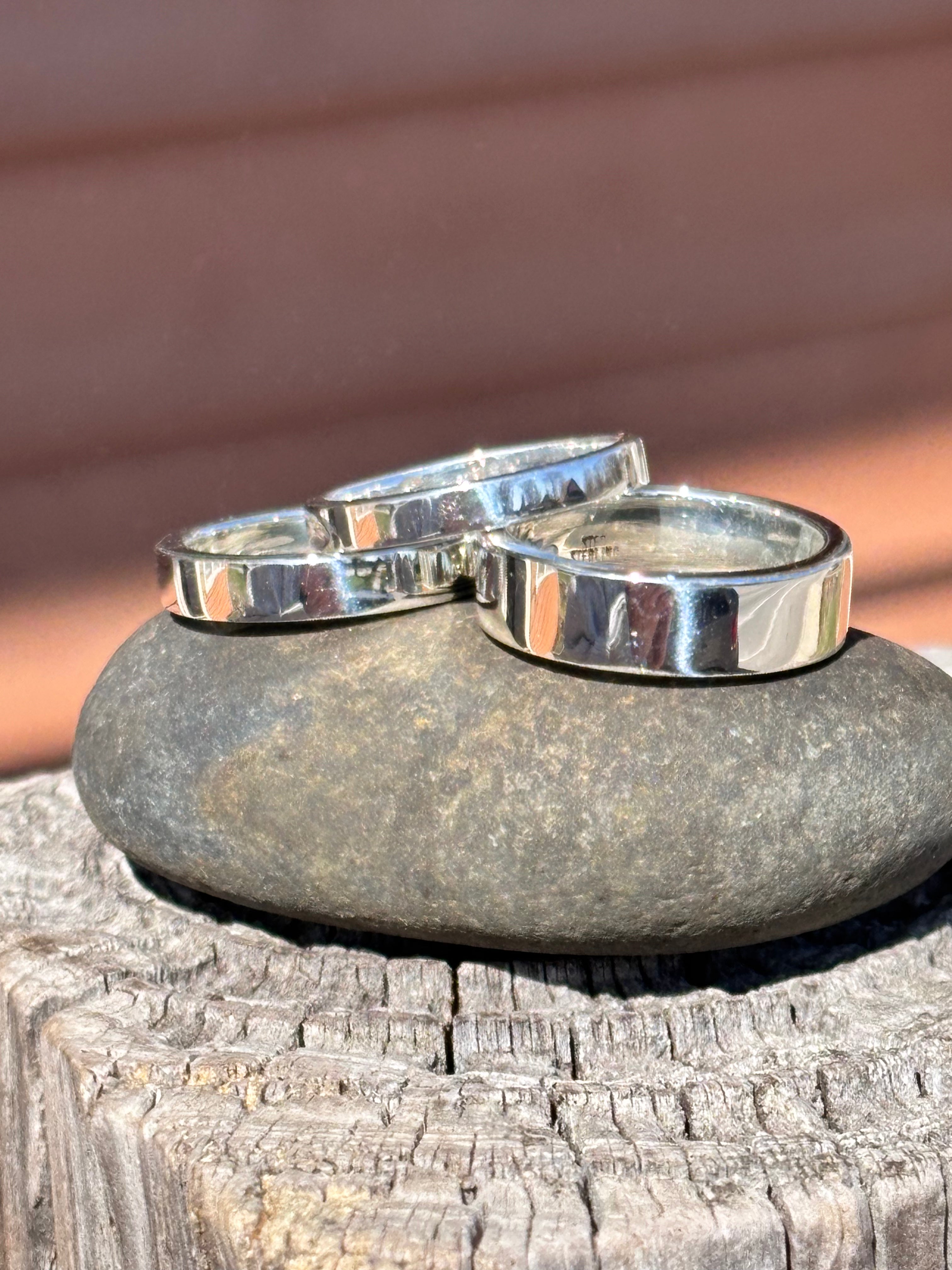Classic Sterling Silver Band – Minimal & Timeless boho clothing, festival outfit, hippie style apparel | Elevated Hippie