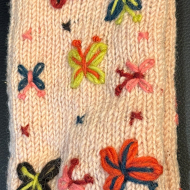 Boho Wool Fingerless Gloves - The Elevated Hippie