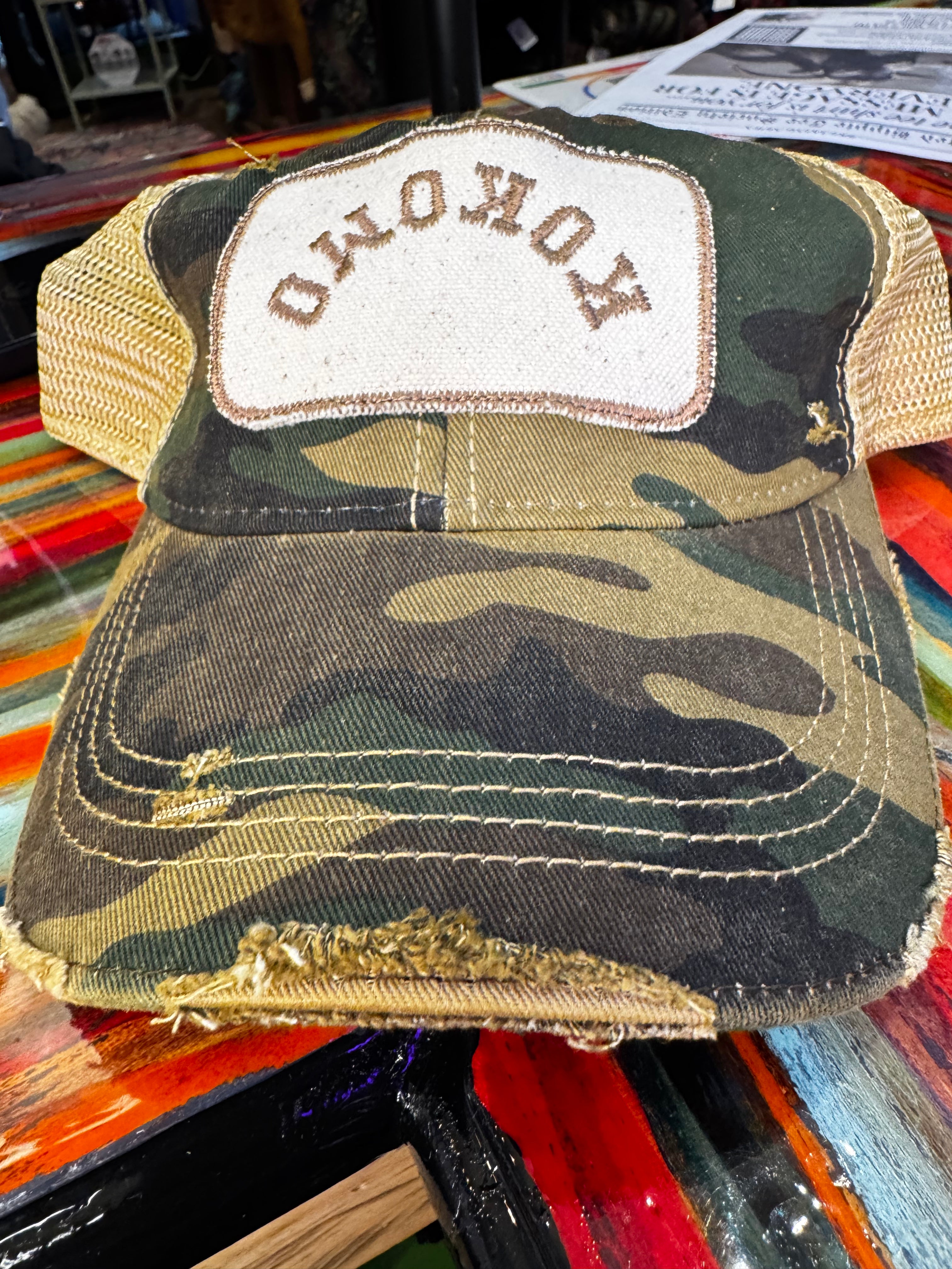 Upside Down Your Town or Team Custom Hat Kokomo - The Elevated Hippie