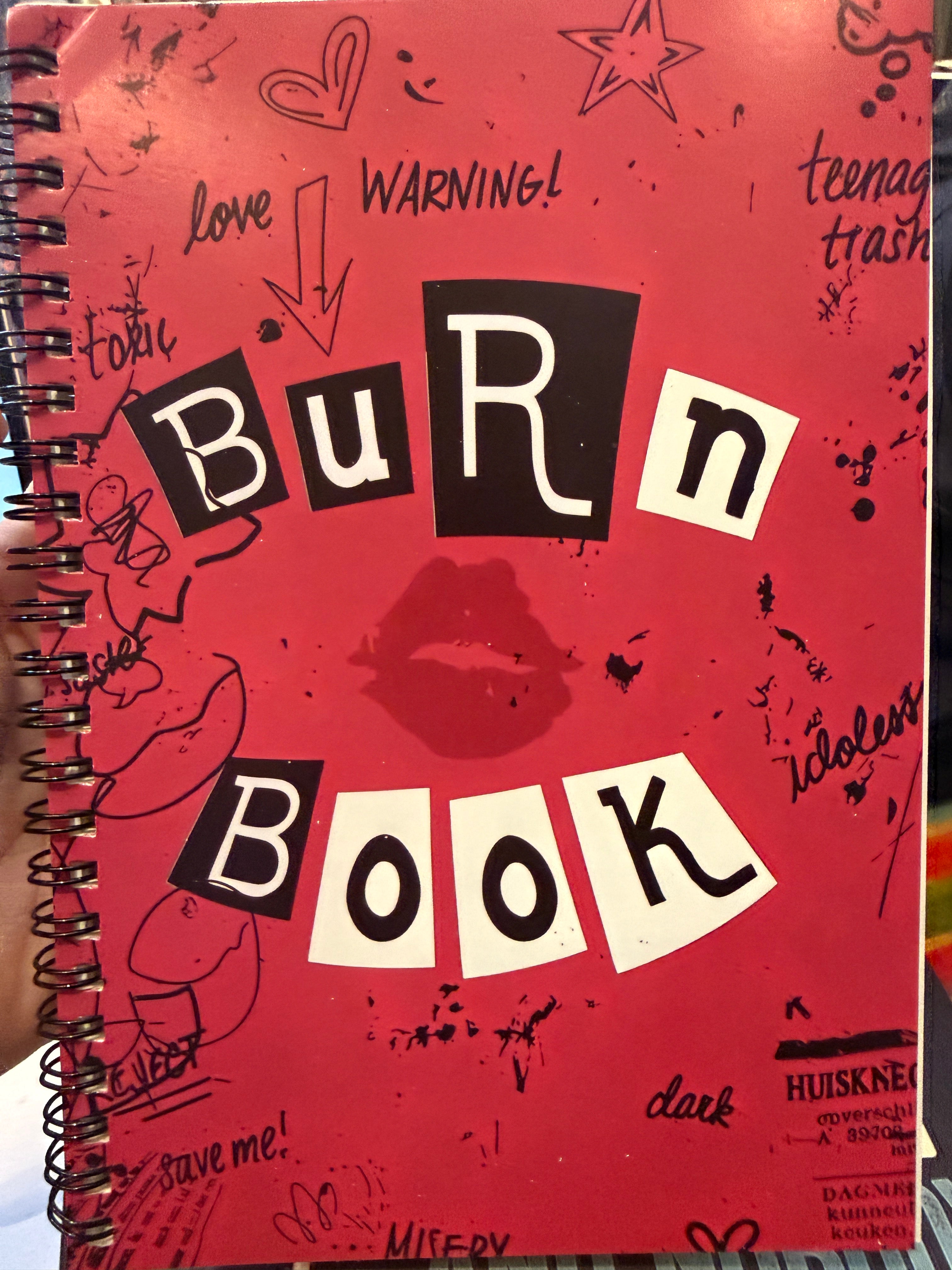 Funny Spiral Notebook boho clothing, festival outfit, hippie style apparel | Elevated Hippie