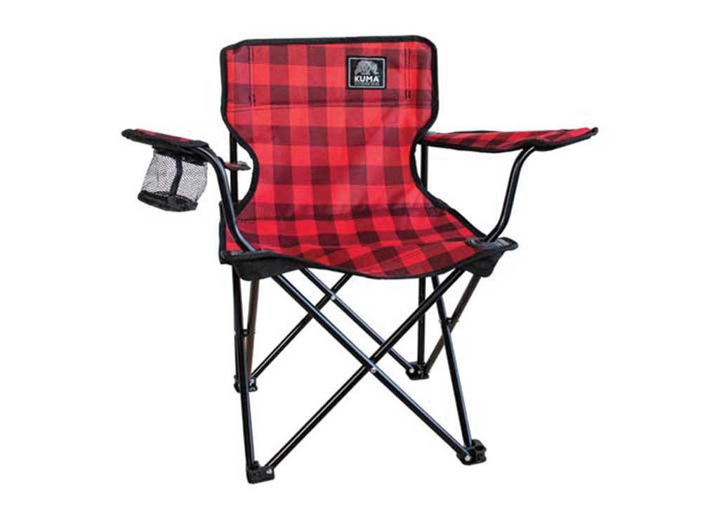 KUMA CUB Junior Chair - Red/black Plaid - image 1