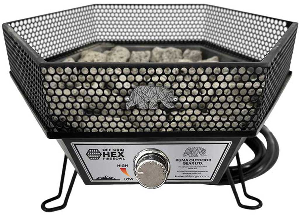 KUMA Off-grid HEX FIRE BOWL - Incl. Carry BAG - image 3