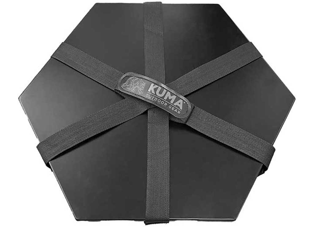 KUMA Off-grid HEX FIRE BOWL - Incl. Carry BAG - image 1