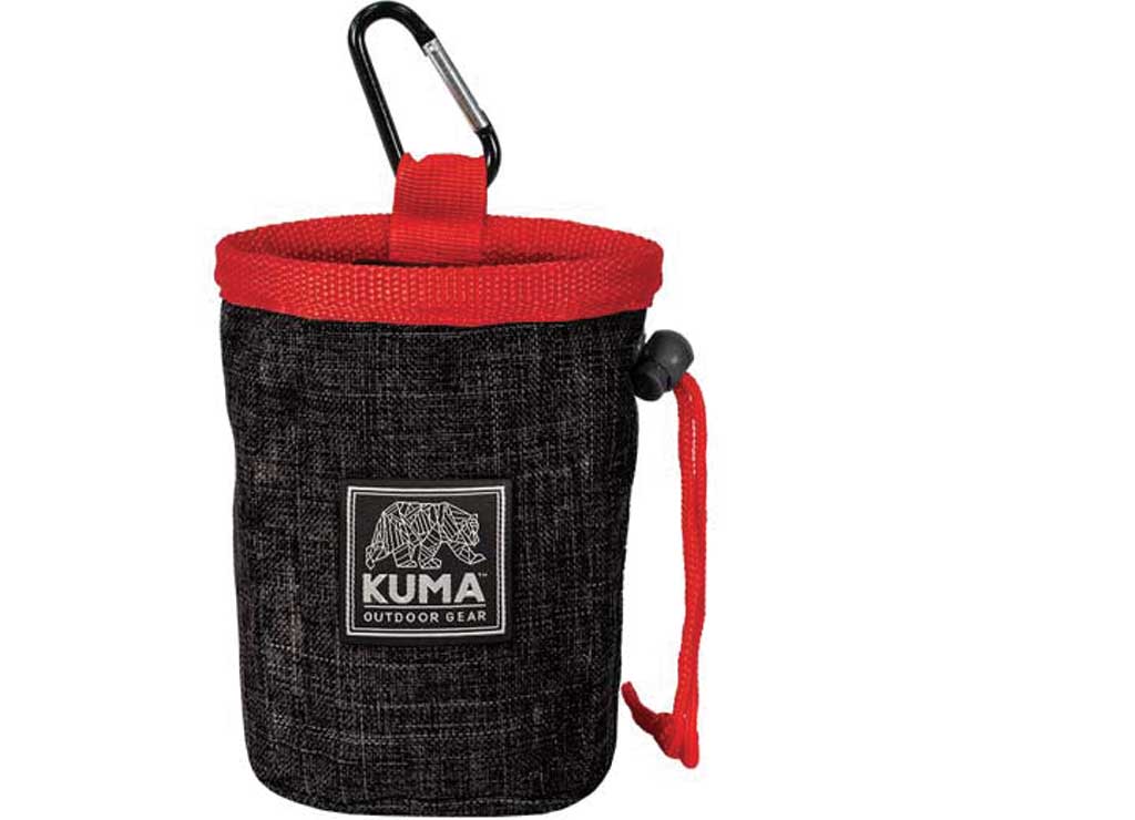KUMA GOOD DOG Treat Pouch - Heather Grey/red - image 4