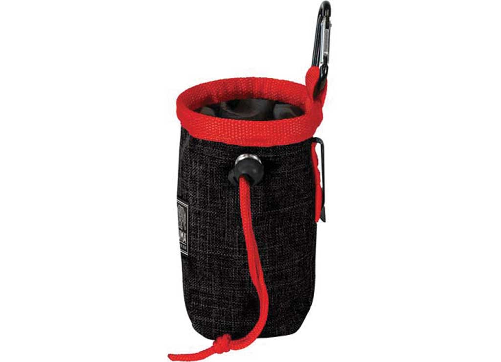 KUMA GOOD DOG Treat Pouch - Heather Grey/red - image 3