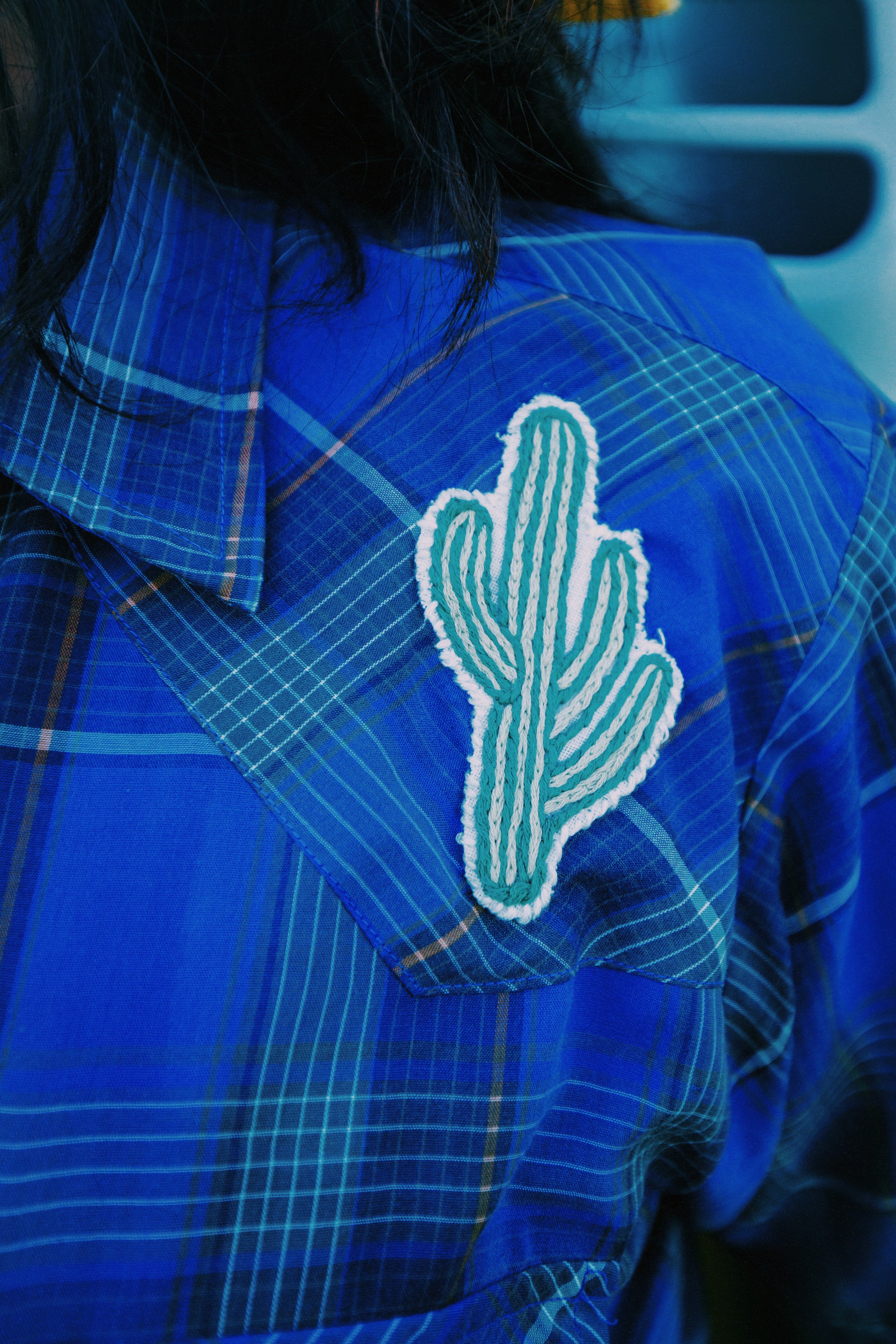 Hand Embroidered Desert Bloom Western Pearl Snap (Unisex) boho clothing, festival outfit, hippie style apparel | Elevated Hippie