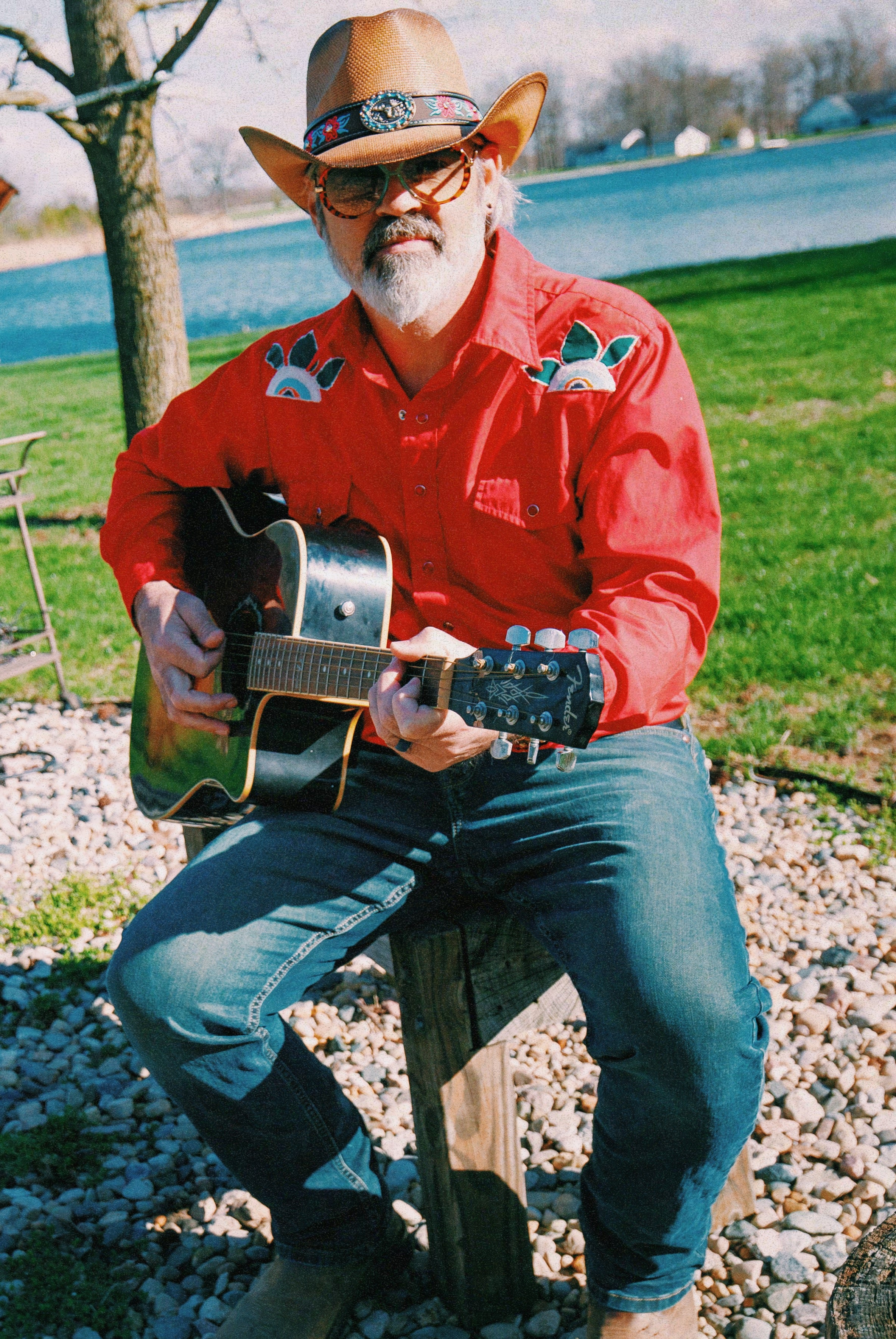 Hand stitched Embroidered Repurposed Pearl Snap Western Shirt boho clothing, festival outfit, hippie style apparel | Elevated Hippie