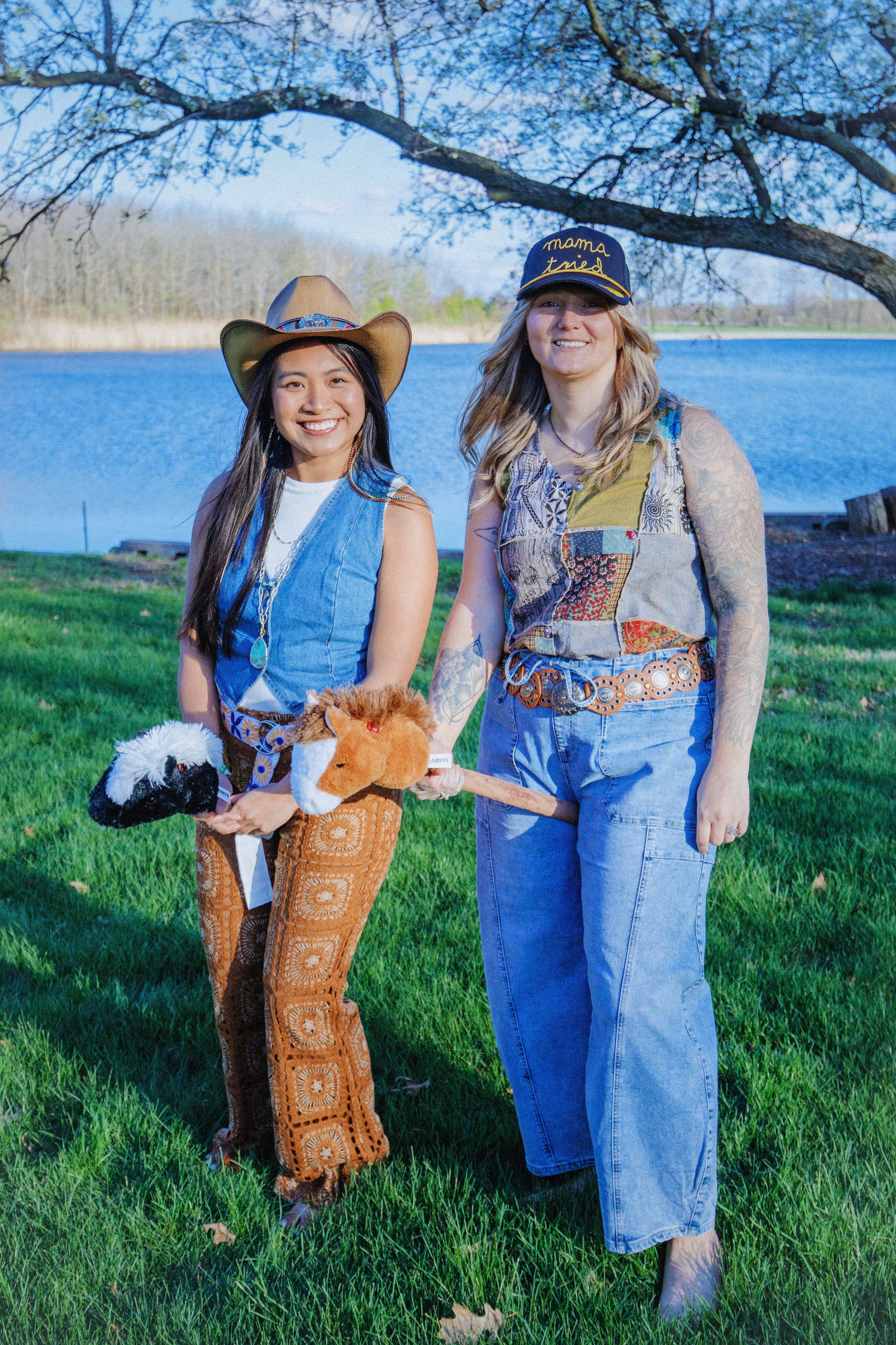 V-Neck Sleeveless Denim Vest boho clothing, festival outfit, hippie style apparel | Elevated Hippie