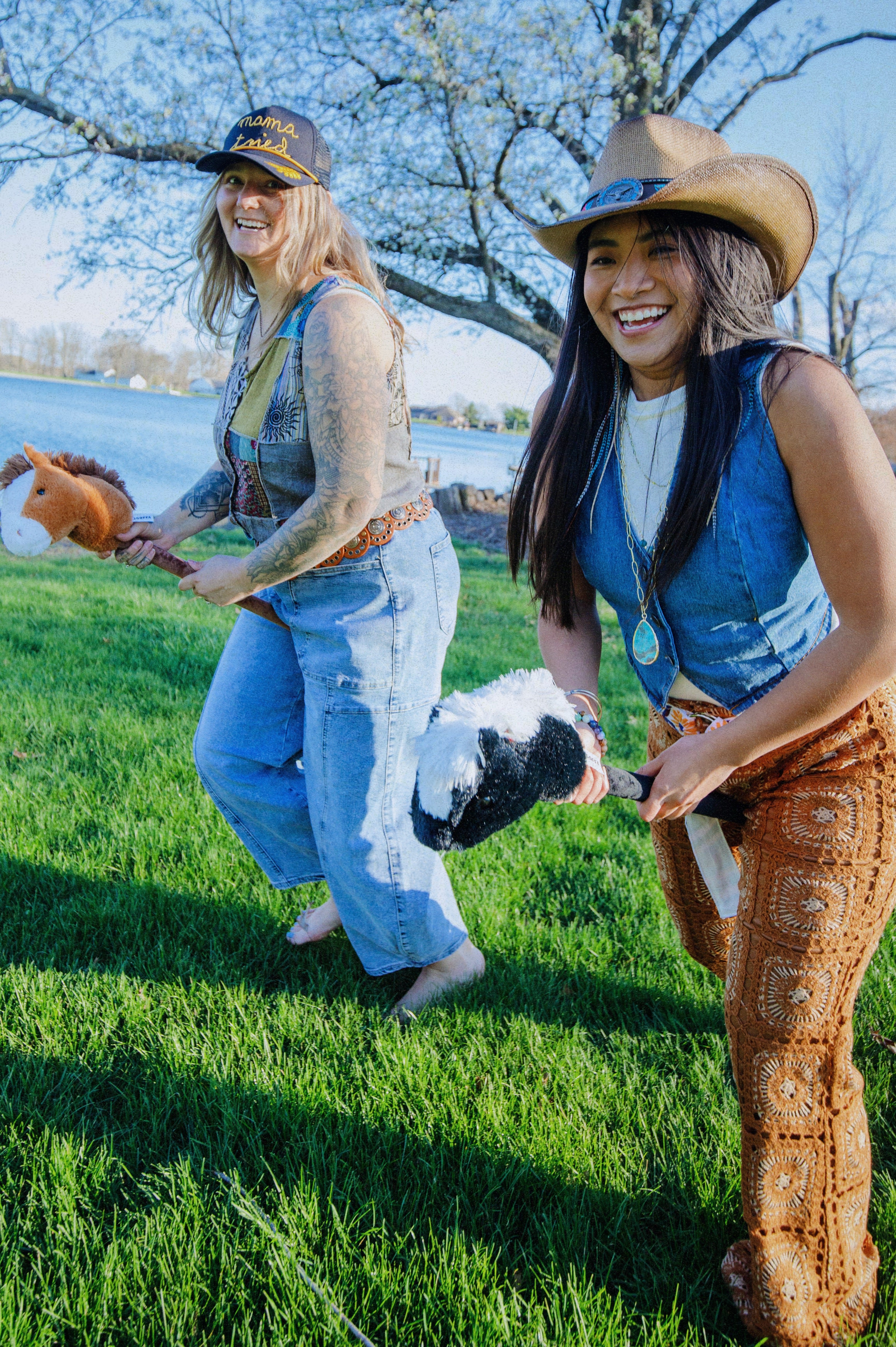 V-Neck Sleeveless Denim Vest boho clothing, festival outfit, hippie style apparel | Elevated Hippie