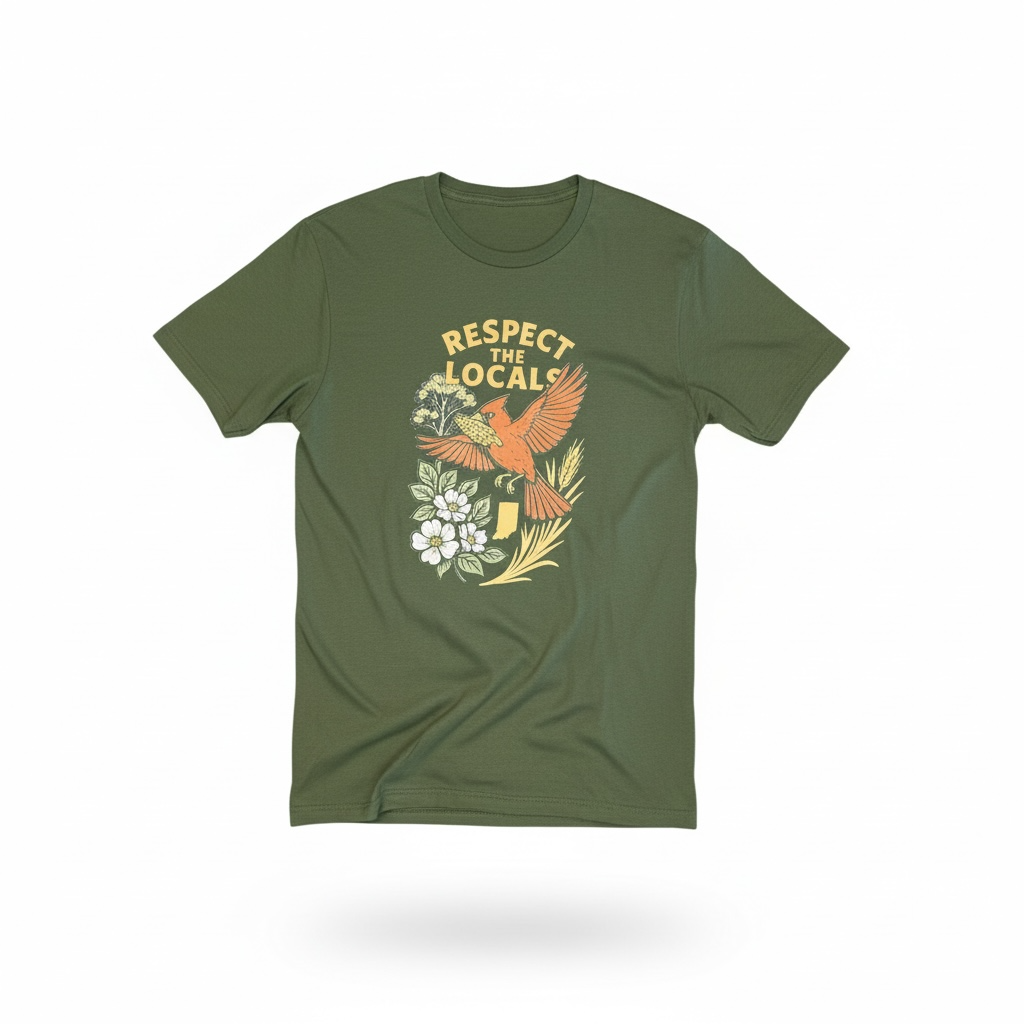 Respect the Locals Unisex Graphic Tee – Elevated Hippie boho clothing, festival outfit, hippie style apparel | Elevated Hippie