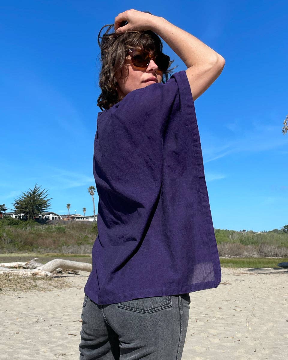 Solid Cotton Box Top boho clothing, festival outfit, hippie style apparel | Elevated Hippie