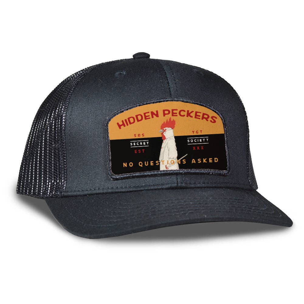 Hidden Peckers - Archie Trucker Hat boho clothing, festival outfit, hippie style apparel | Elevated Hippie