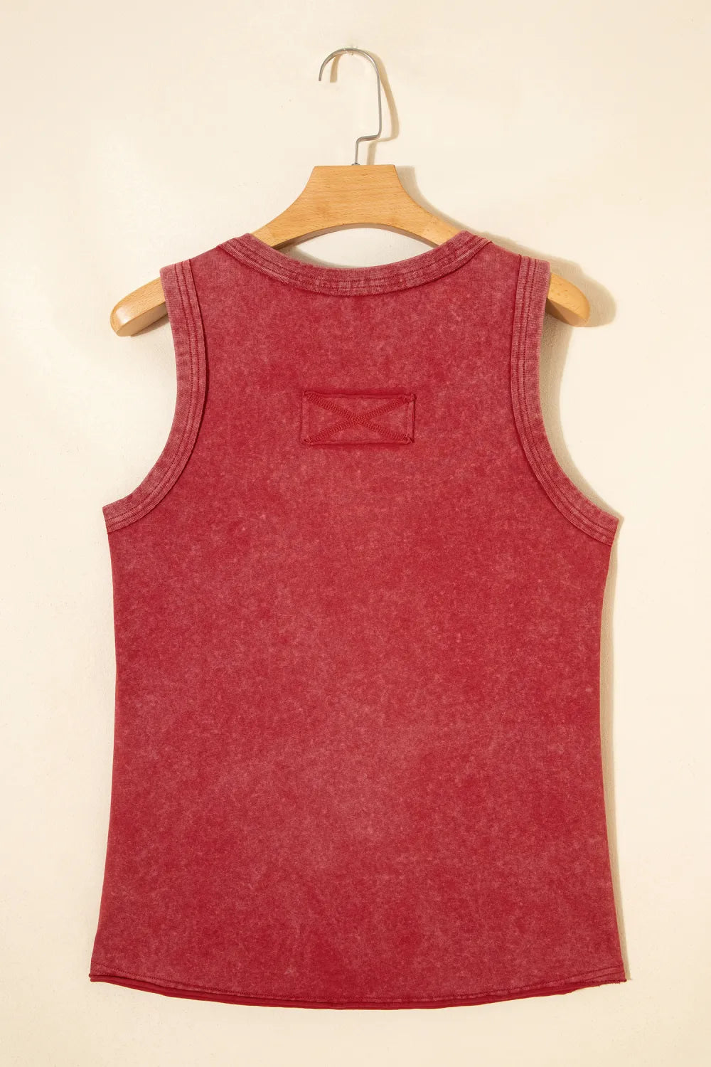 Vintage Mineral Wash V-Neck Tank boho clothing, festival outfit, hippie style apparel | Elevated Hippie