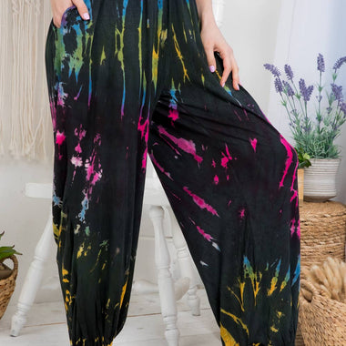 Tie-dye Harem pants - The Elevated Hippie