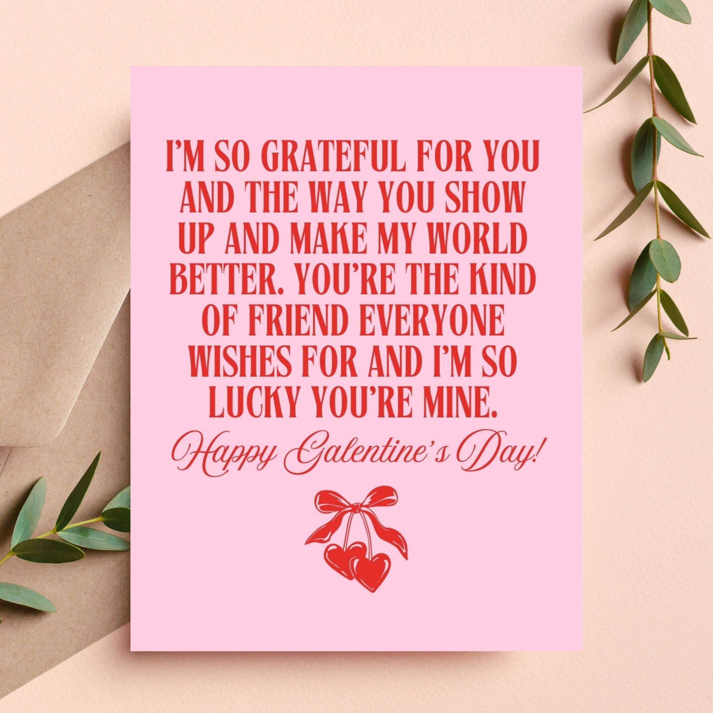 Valentine's Galentine's Day Gift for Her Best Friend Women - The Elevated Hippie