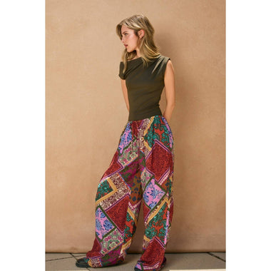 All I Need Pull On Drawstring Pants - The Elevated Hippie
