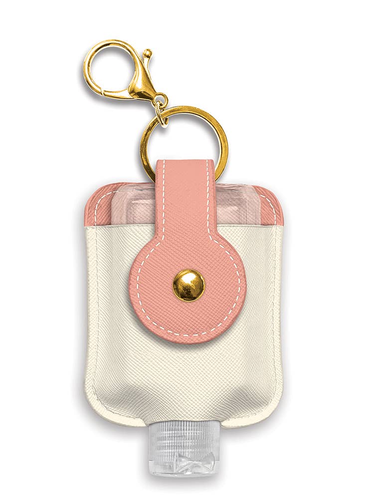 Sunny Skies Ahead Hand Sanitizer Holder With Travel Bottle boho clothing, festival outfit, hippie style apparel | Elevated Hippie