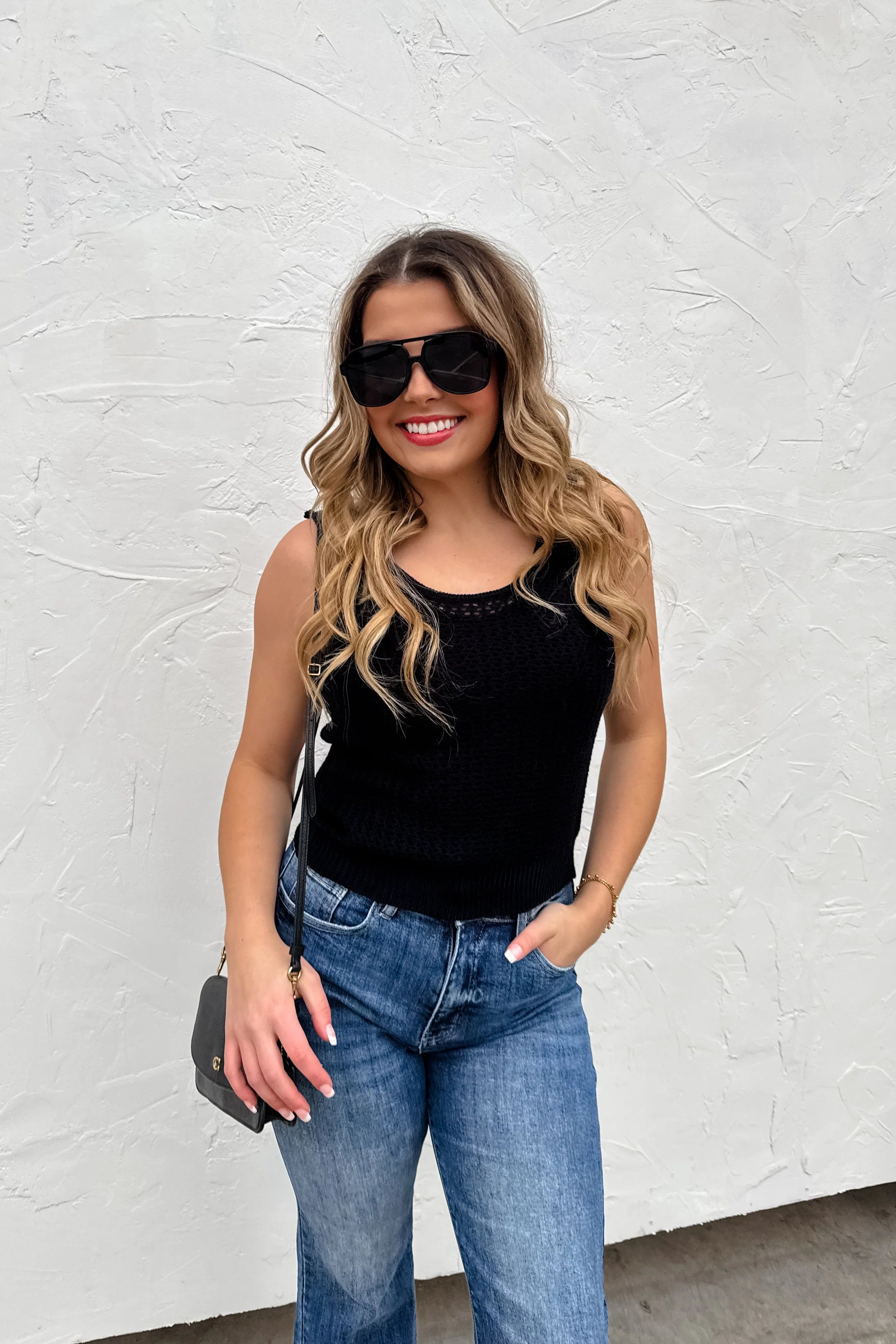 URBAN NON DISTRSSED CROP JEAN - The Elevated Hippie